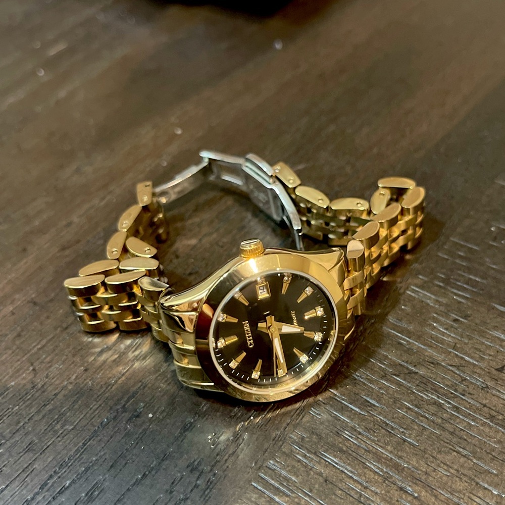 Gold Citizens Women watch
